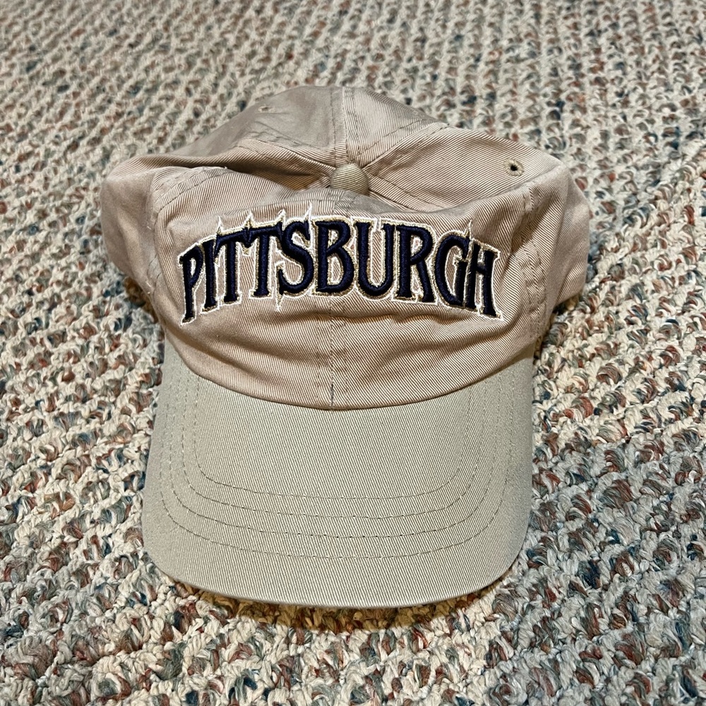 Vintage Tan University of Pittsburgh Hat NWT